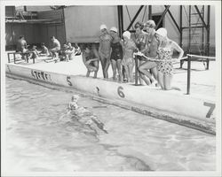 City Municipal Pool, Santa Rosa, California, 1954