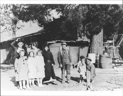 Foppiano family, Healdsburg, California, about 1910