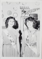 1982 FFA Sweethearts at the Sonoma County Fair, Santa Rosa, California