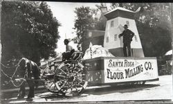 Float of the Santa Rosa Flour Milling Co