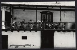 Sonoma Barracks balcony