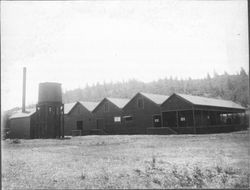 Exterior View of the Sunsweet Prune Packing Plant, Geyserville, California, about 1910