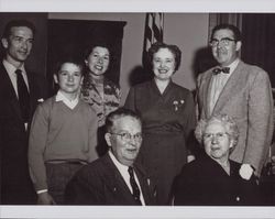 Members of the Remy family, Sonoma County, California, November 7, 1954