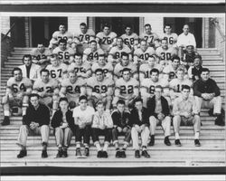 Leghorns football team, Petaluma, California, 1952