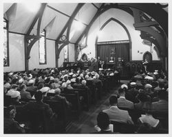 Interior of the Baptist Church