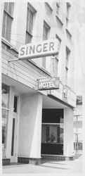 American Hotel, Petaluma, California in 1962