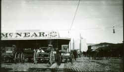 McNear Hay and Grain, Petaluma, California, about 1900