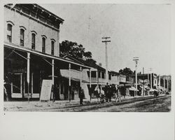 West Street looking north, Cloverdale, Calif., 1906