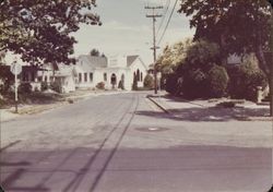 Orchard and Seventh streets, Santa Rosa, California, looking north, 1970