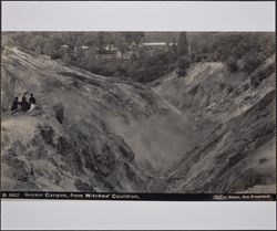 Geyser Canyon by the Witches' Cauldron, The Geysers, California, about 1905