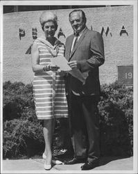 Helen Putnam and Ken Colin, Petaluma, California, 1975