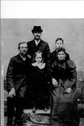 A.P. Meeker and family