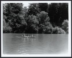 Canoeing at Johnson's Beach, Guerneville, California, 1968