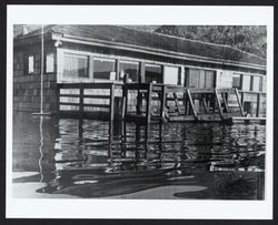 Flooded Jenner boat house