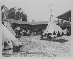 Native American dancing at the Old Adobe Fiesta