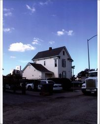 Side view of two story house at 6 C Street, Petaluma, California, Sept. 25, 2001