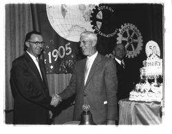 Rotary's 50th anniversary party, Petaluma, California, 1955