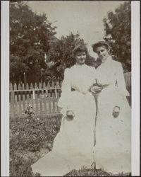 Bridal party at wedding in, Dixon, California, between 1890 and 1900