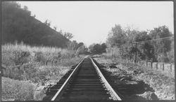 Flood damage to the North West Pacific tracks between Healdsburg and Hopland