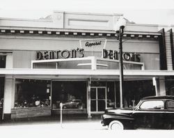 Denton's Apparel Store, Petaluma, California, about 1954