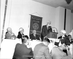 Past presidents day at Santa Rosa Rotary, Santa Rosa, California, February 18, 1963