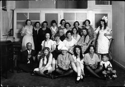 Telephone company employees at a "kid party"