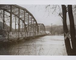 Russian River flood at Healdsburg, California, 1937