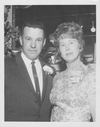 Portrait of Mr. and Mrs. Robert B. Corippo, Petaluma, California, about 1955