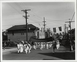 Cloverdale High School Band, Sebastopol, California, 1939
