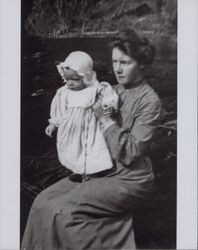 Burgess B. Titus and Clara R. Titus, Markhams, California, 1904