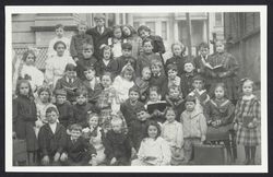 Unidentified school children