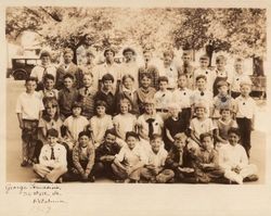 Miss Lepori's 1927 class, Washington Grammar School, Petaluma, California