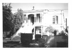 Exterior views of St. Vincent's Academy, Petaluma, California, 1960