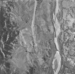 Aerial view of Asti winery, October 28, 1963