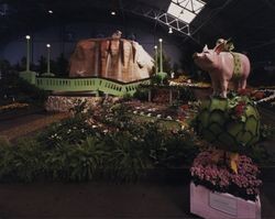 Nurseries in Rhyme show at the Hall of Flowers at the Sonoma County Fair, Santa Rosa, California, 1984