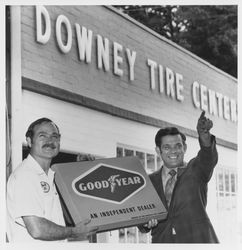 Grand opening of Downey Tire Center