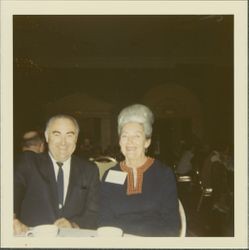 Congressman Don Clausen and Helen Putnam, Petaluma, California, 1970