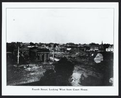 Fourth Street, looking west from the Court House