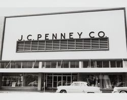 J. C. Penney Company building, Petaluma, California, about 1954