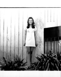 Victoria Ann "Tory" Jason, Miss Sonoma County Pageant contestant, Santa Rosa, California, 1971