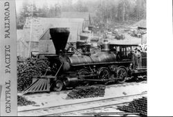 Central Pacific locomotive "Oneonta"