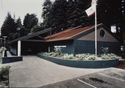 Exterior of the Guerneville Public Library