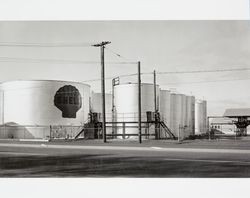 Shell Oil Petaluma Terminal, Petaluma, California, about 1954