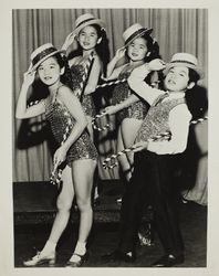 Ginny Tiu Quartet perform at the Sonoma County Fair, Santa Rosa, California, in 1965 or 1968