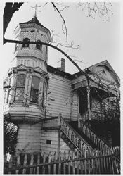 Queen Anne style home at the Watson Ranch near Petaluma, California