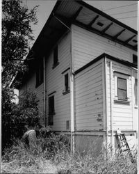 Masciorini Ranch house located southeast of Petaluma, California, July, 2005, showing west corner