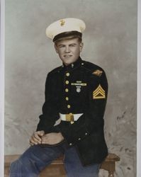 Portrait of Fred L. Volkerts, Jr., Petaluma, California, 1940s
