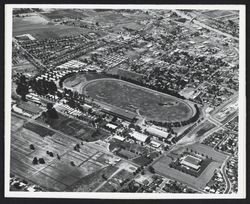 Sonoma County Fairgrounds--a view from the air