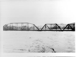 Russian River at Healdsburg during flood of Feb. 27, 1940