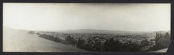 Panoramic view of the Petaluma area, Petaluma, California, about 1892